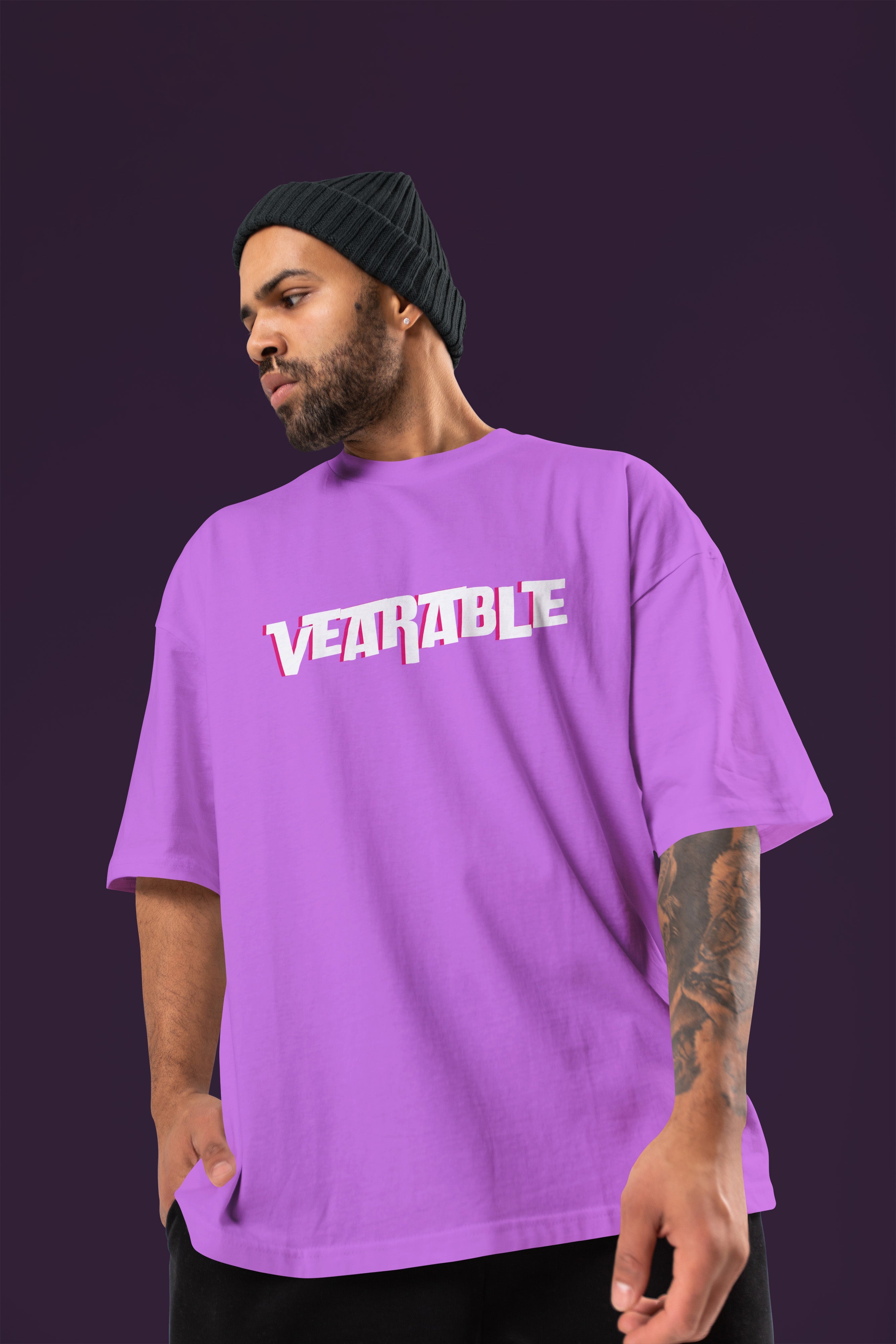 FUNY Premium Oversize Tshirt (Lavender)